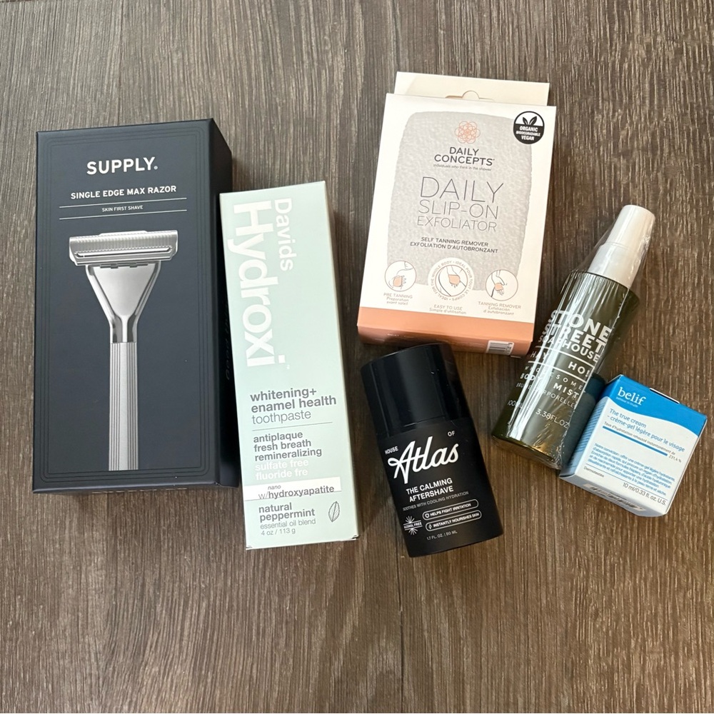 Men’s Health & Grooming Items - NEW!